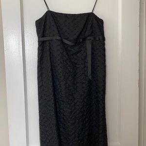 Mimi Maternity strappy black dress. Size S